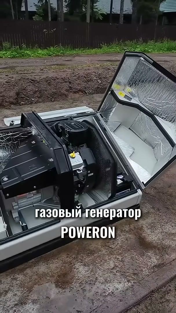 Как работает газовый генератор POWERON в системе резервного электроснабжения